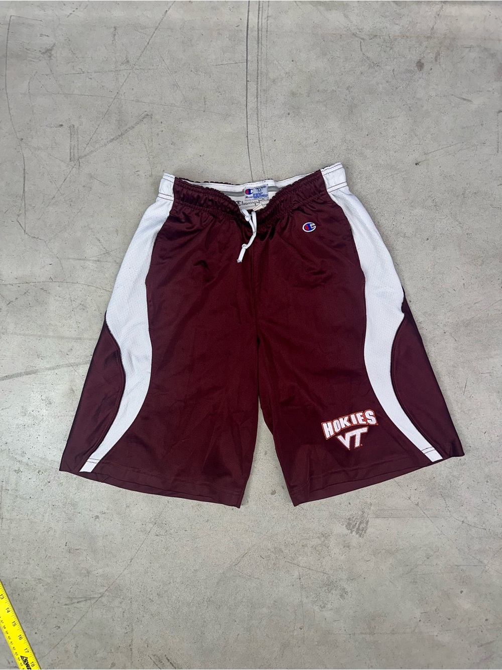 Vintage Champion Virginia Tech Hokies Basketball Shorts Men’s Medium